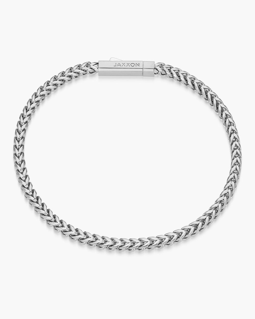 Franco_Bracelet_3mm_Silver_View1_Shopify_Tall_39c2924d-b782-4de8-8816-2186e535b3f1