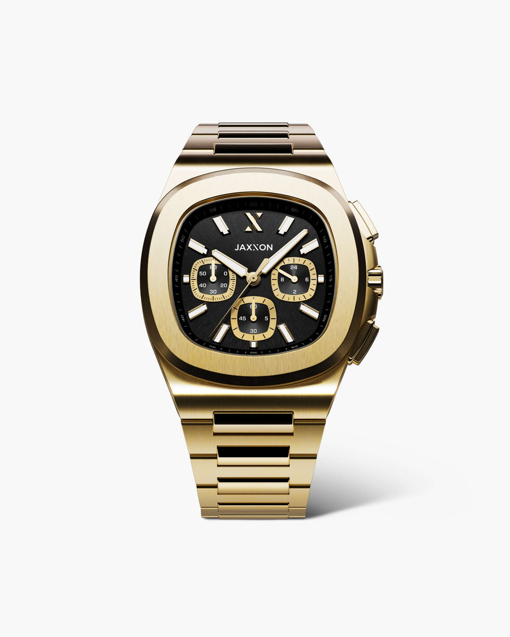 JX1_Chronograph_42mm_GoldBlack_Front_Shopify-2