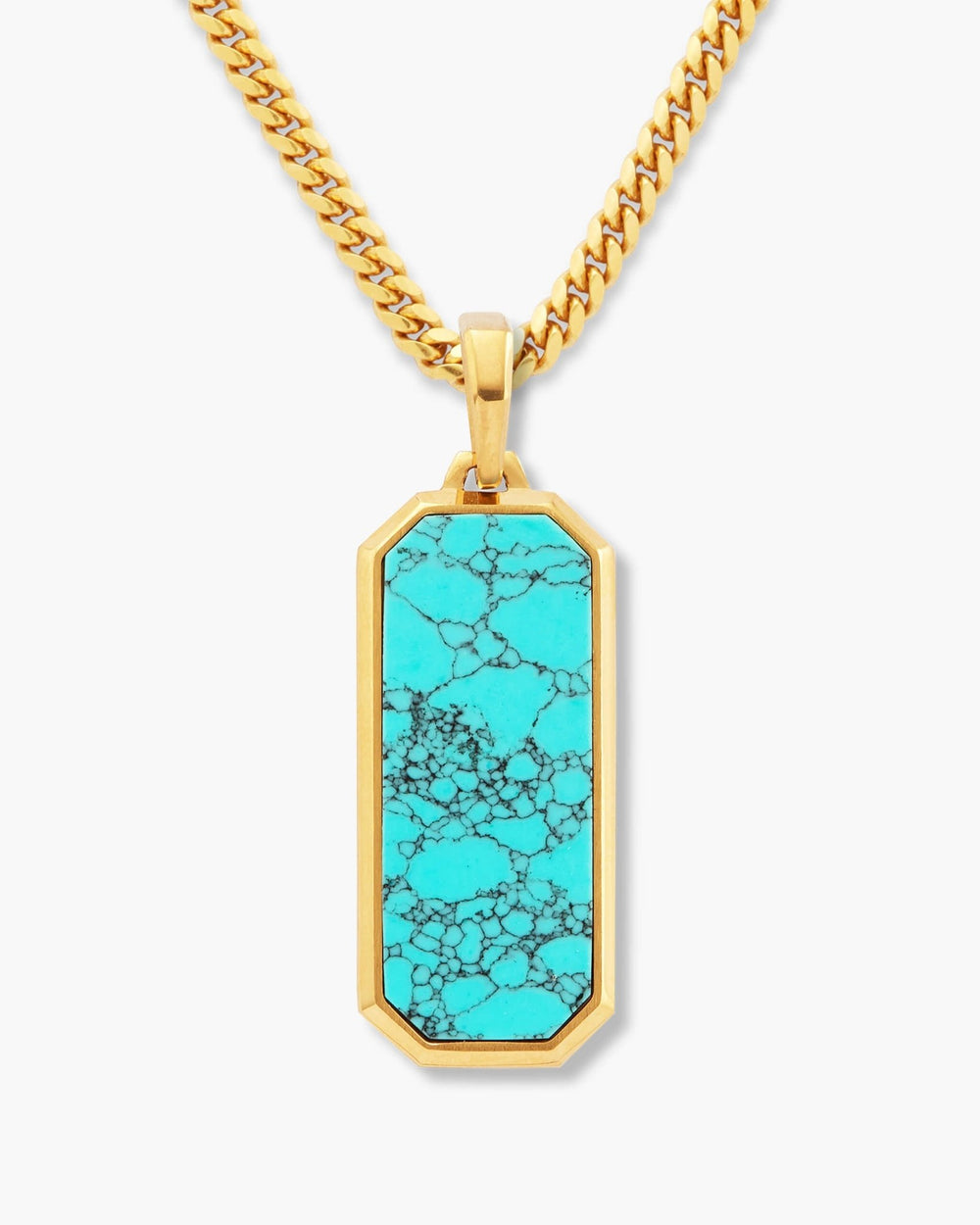 Turquoise_Beverly_Pendant_Gold_View1_Cuban_de60479f-5417-4252-aa95-199a50f83b36